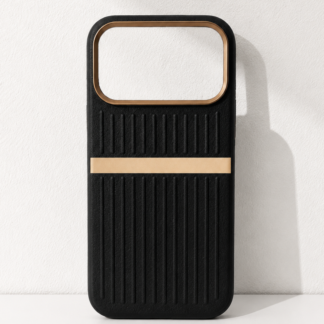 Horizontal Gold Stripe