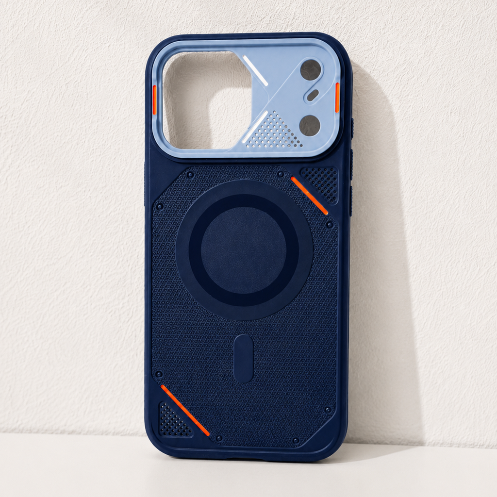 Blue Textured