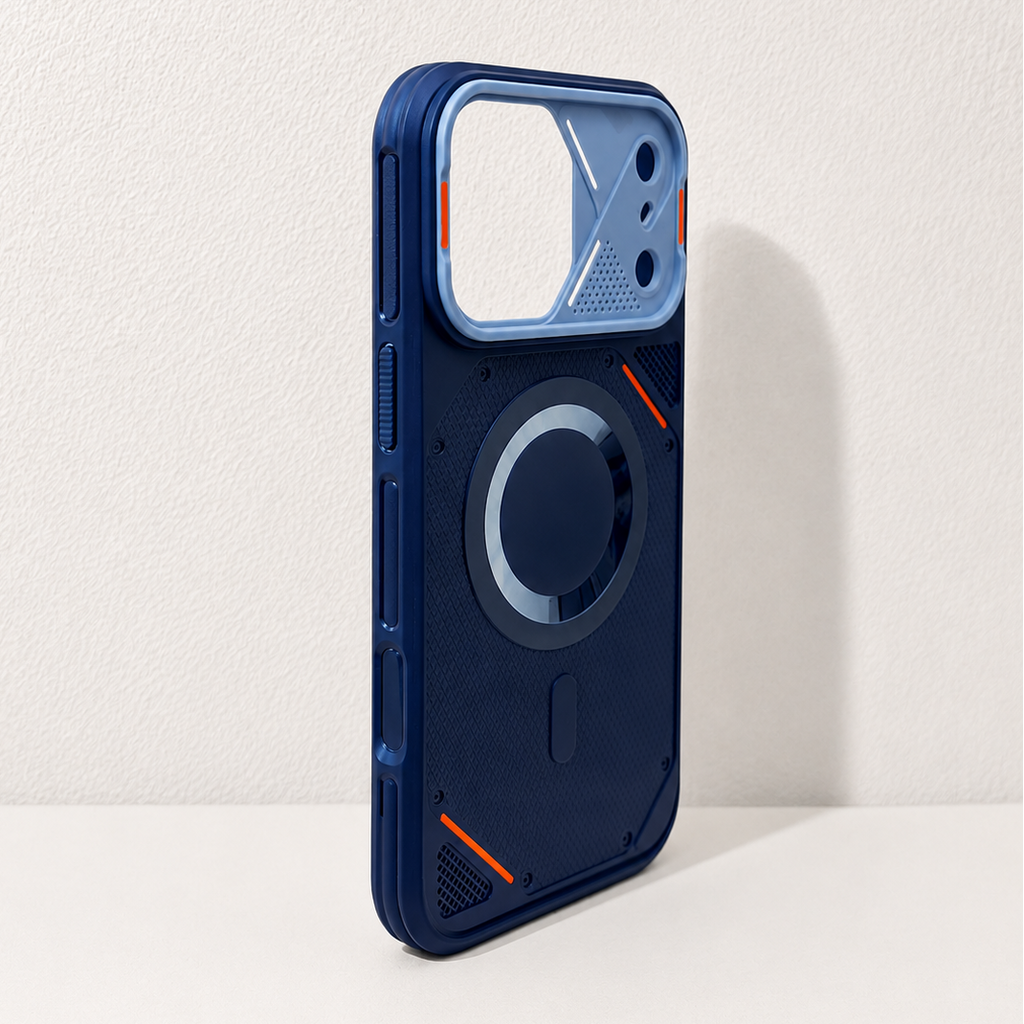 Blue Textured