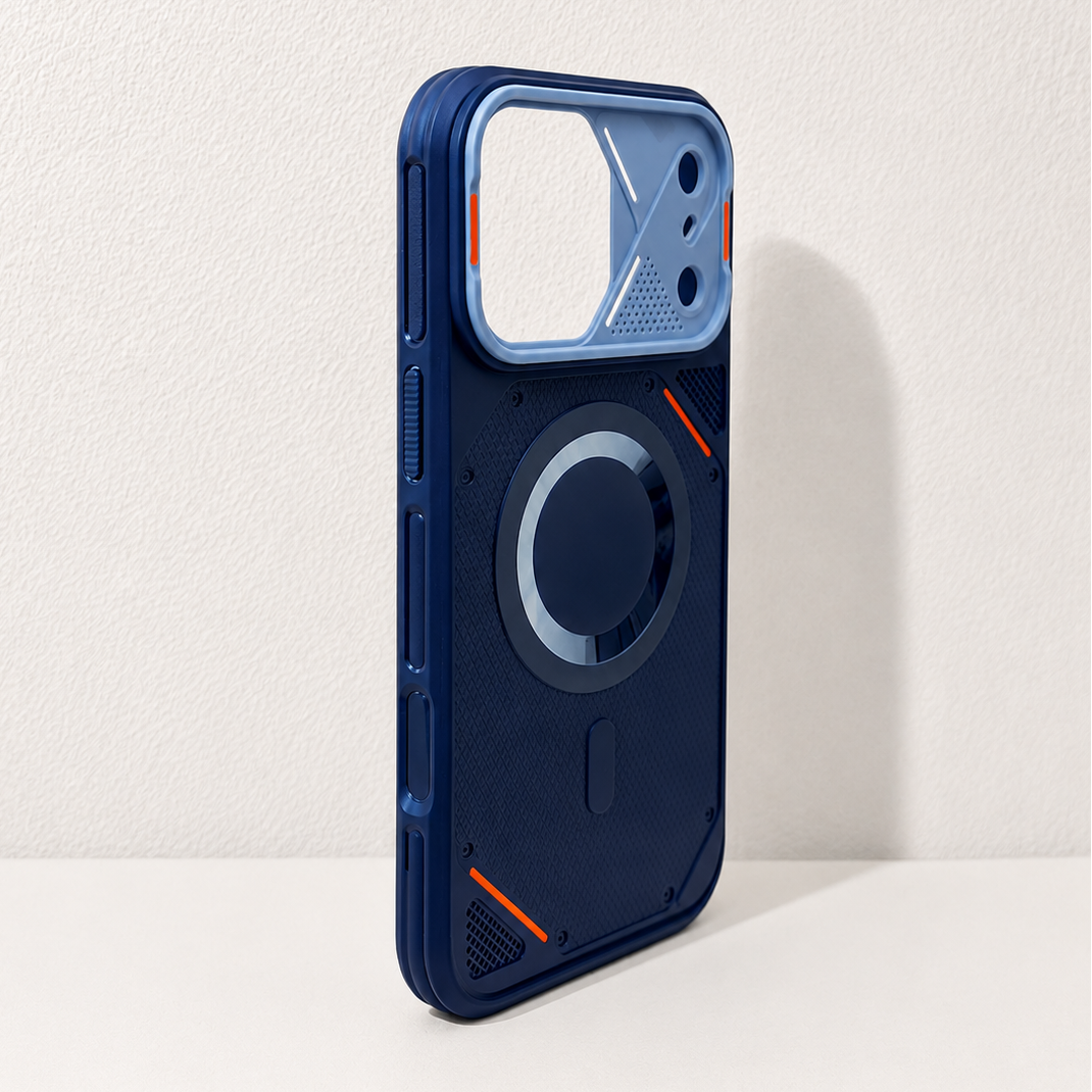 Blue Textured